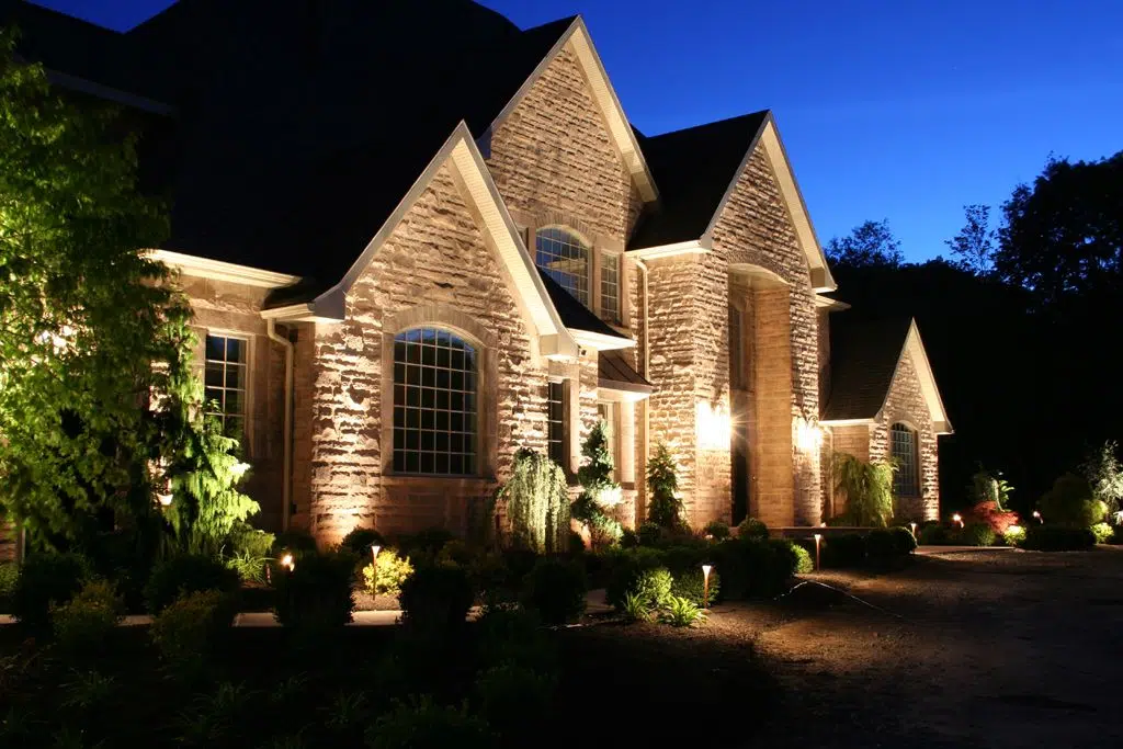 Outdoor lighting installation in the twin cities, mn
